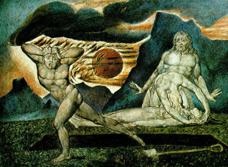 William Blake The Body of Abel Found by Adam and Eve Spain oil painting art